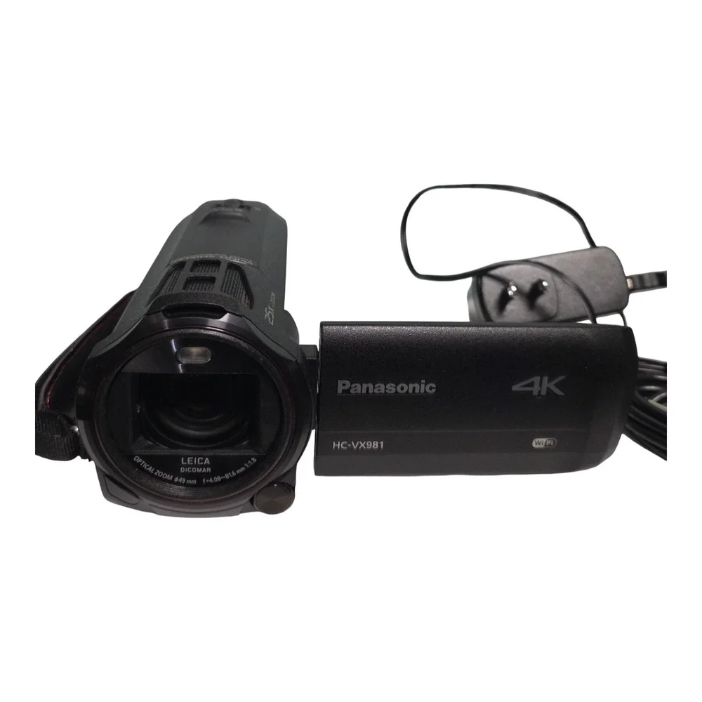 Panasonic HC-VX981K 4K HD Camcorder with 20X LEICA DICOMAR Stabilized Lens